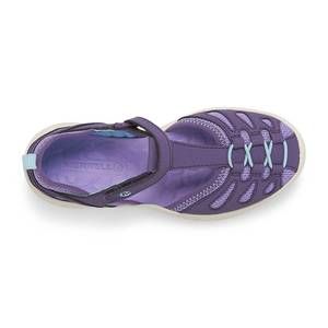 NEW MERRELL kid's hydro lily sandal in purple/blue